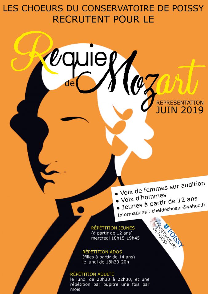 AFFICHE RECRUTEMENT MOZART