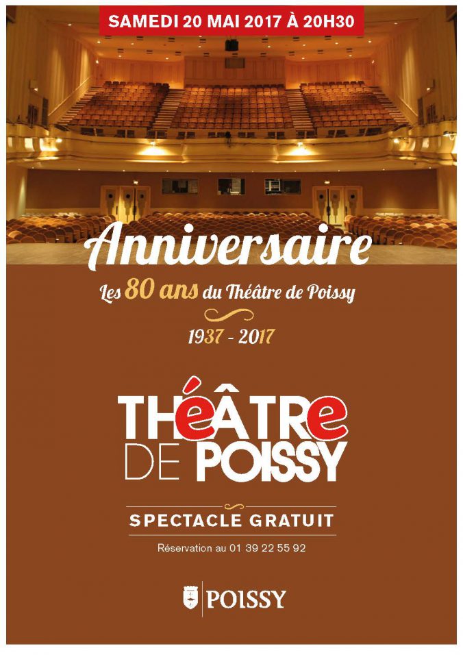 Affiche spectacle 80 ans