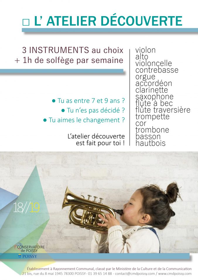 Atelier découverte 18-19