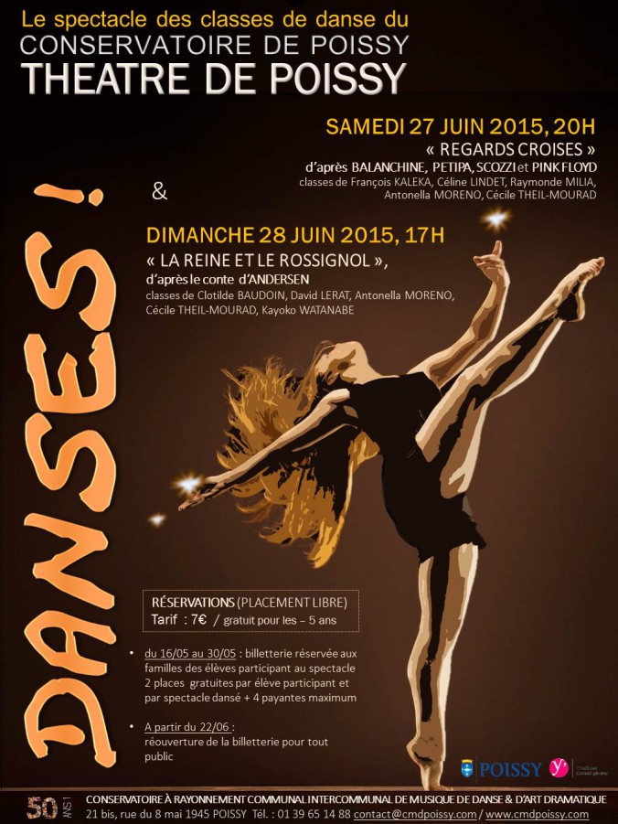 DANSES ! affiche