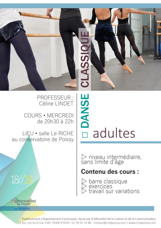 Danse classique adulte 18-19