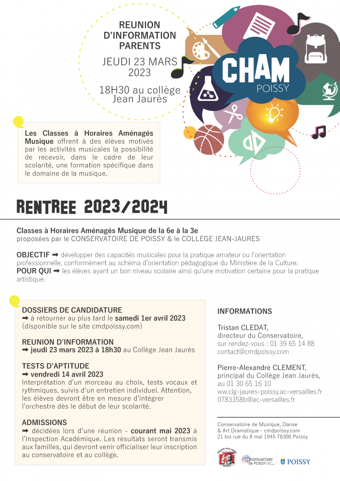 affiche CHAM 2023_2024