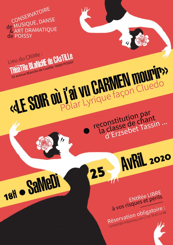 affiche LD PLUS CARMEN POLAR MARS 2020