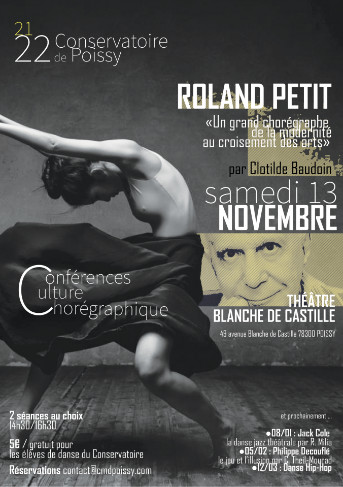 affiche Roland petit
