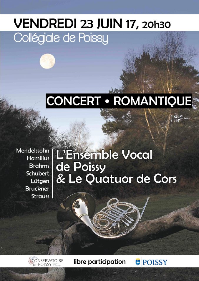 affiche concert romantique