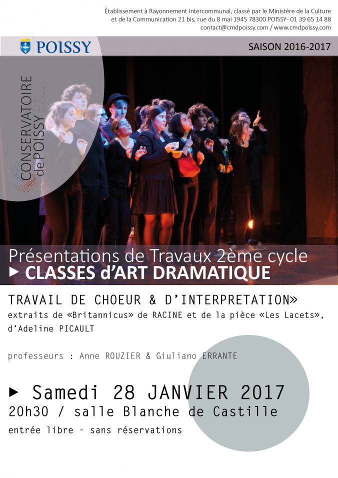 affiche janv17 art dramatique