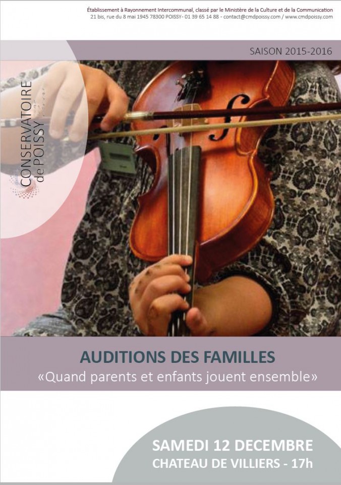 audition des familles